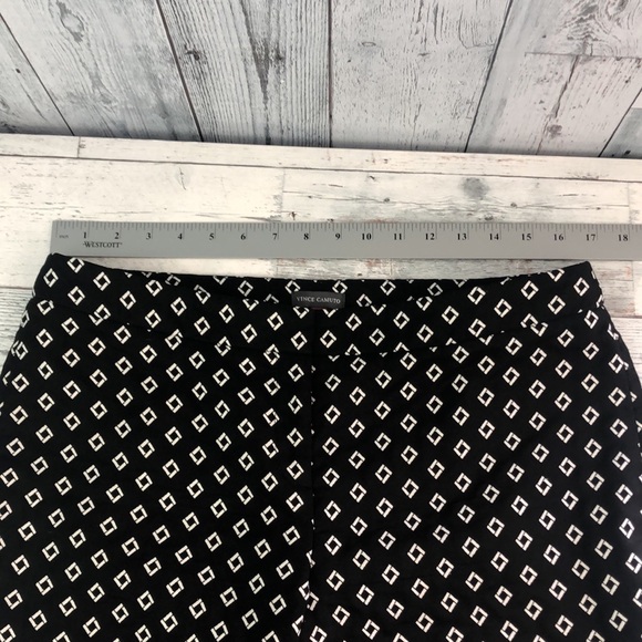 Vince Camuto Diamond Pattern Petite Ankle Pants 12P - Picture 6 of 10